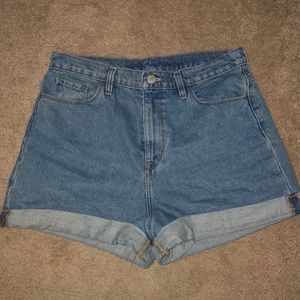 BDG “Mom high rise” jean shorts